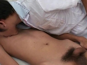 Hot doctor cures twinks with hot gay scenes