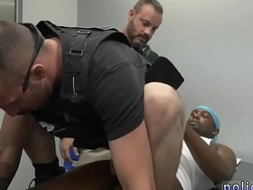 Gay cop and black gay hardcore in Asian teen porn movie