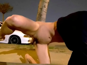 Asian soloboy’s big cock and cum explosion in piss fetish video
