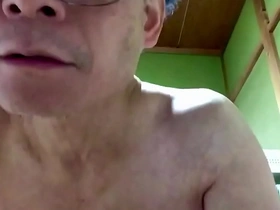 Japanese emo gay masturbates in public for verification.
