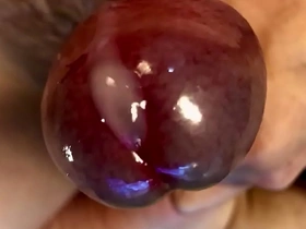 Solo Japanese boy’s intense self-pleasure with a happy ending