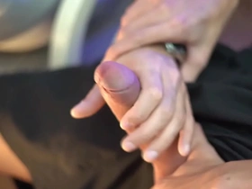 Getting inked by my wife's tattoo artist leads to a steamy encounter