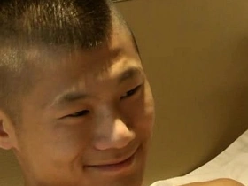Asian boy auditions for bigcock role