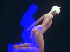 Seductive Neko femboy engages in intense hardcore sex - Japanese anime and manga-inspired game porn with a crossdress and sissy twist