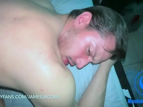 Young gay gets his ass pounded by a well-endowed stud in intense anal action