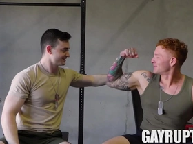 Petite twink gets his tight hole stretched by hung hunk
