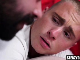 Young gay boy seeks comfort from stepfather at night